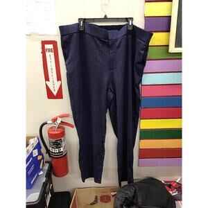 Colleen Lopez women’s straight leg blue pants size 3X new from HSN